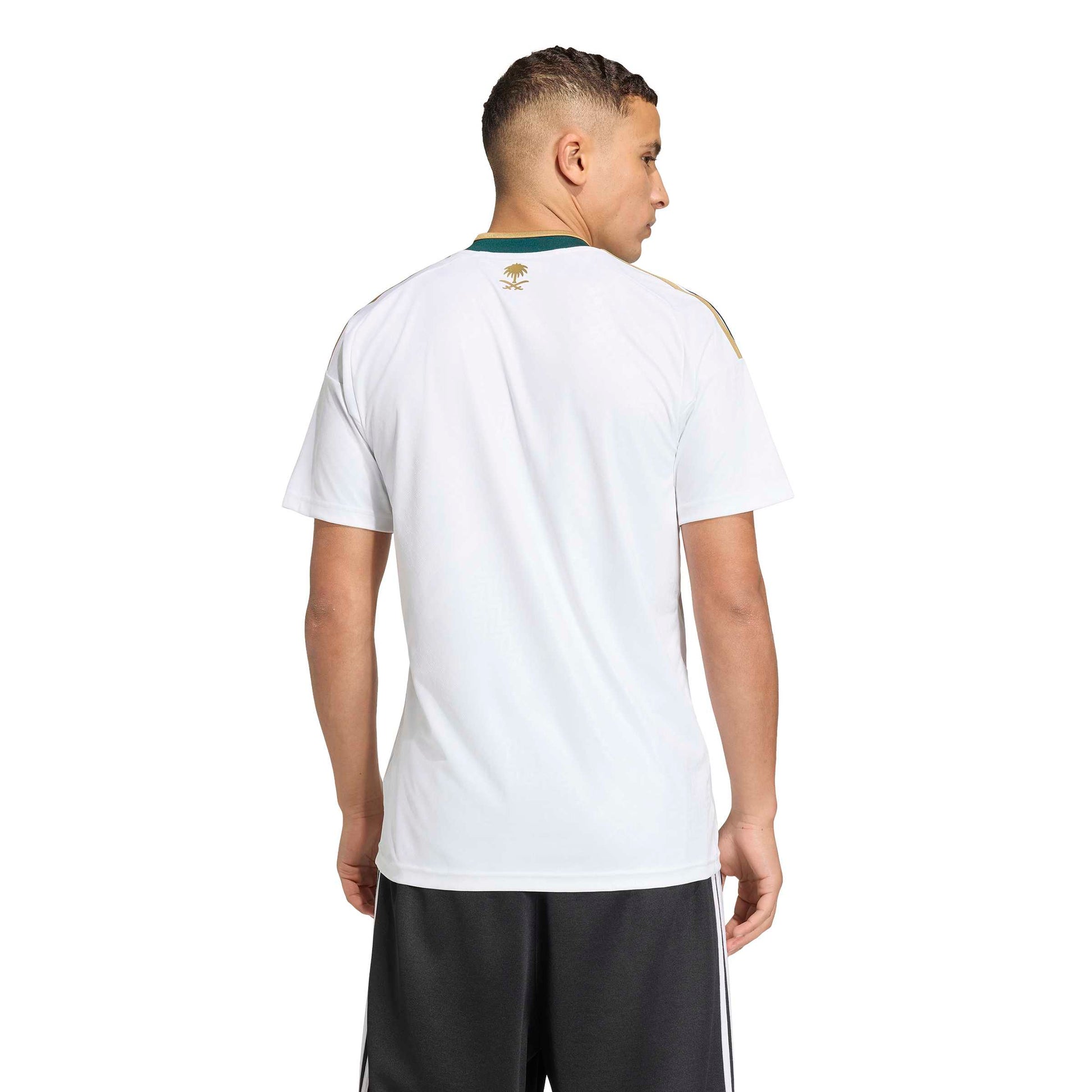 Adidas Mens Saudi Arabia 26 Away Jersey - White Denim Exchange