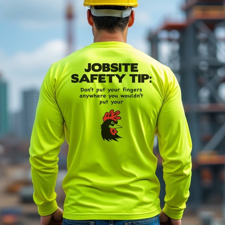 Jobsite - Long Sleeve Hi-Vis T-Shirt Armed American Supply