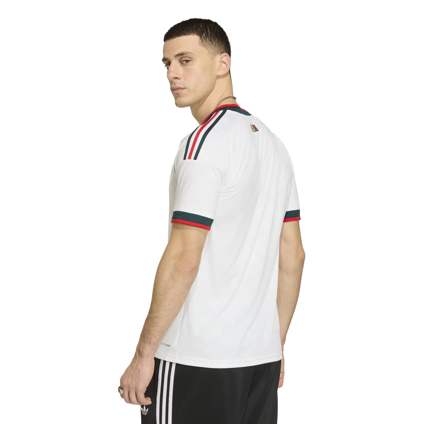 Adidas Mens Mexico 26 Away Jersey - White Denim Exchange