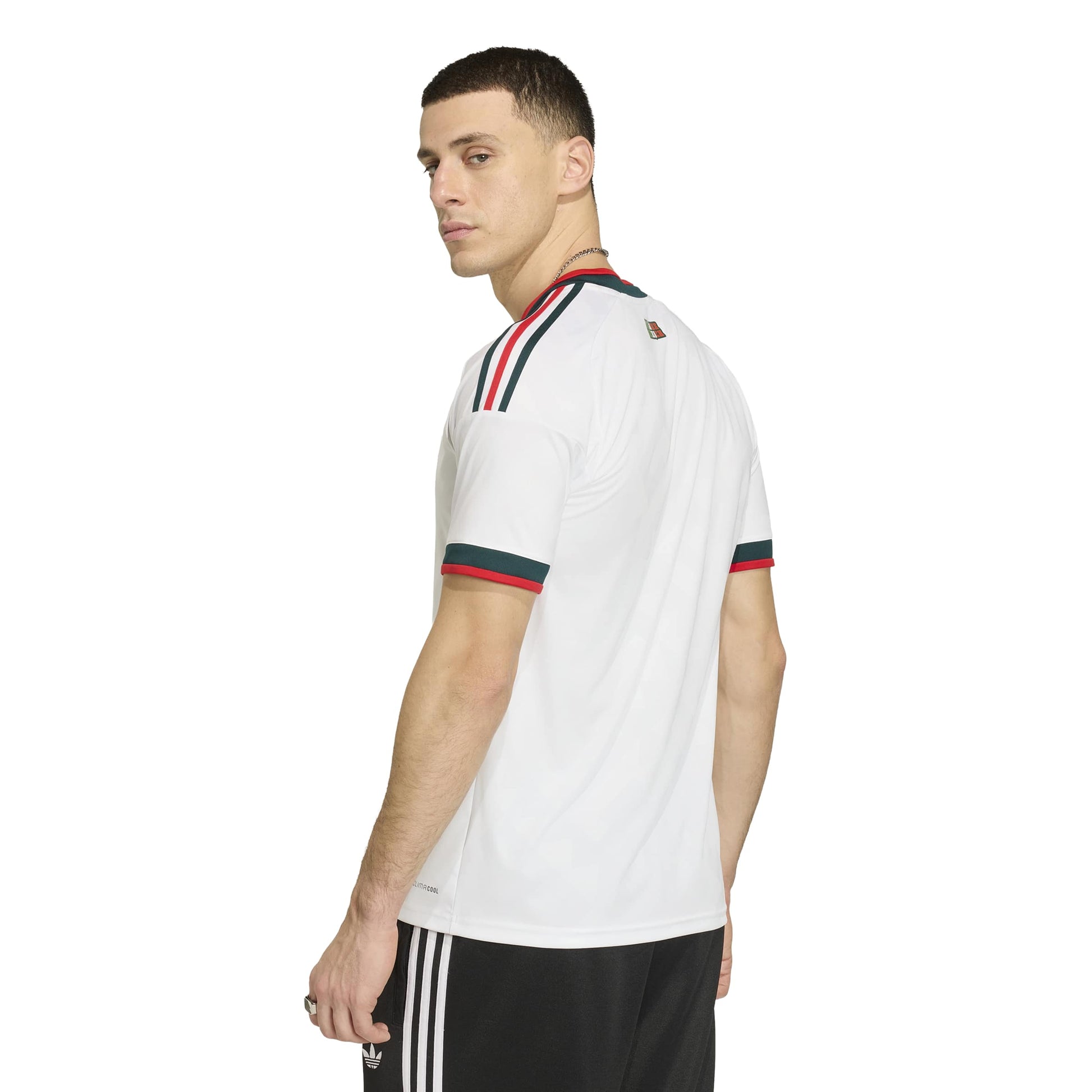 Adidas Mens Mexico 26 Away Jersey - White Denim Exchange