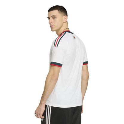 Adidas Mens Mexico 26 Away Jersey - White Denim Exchange