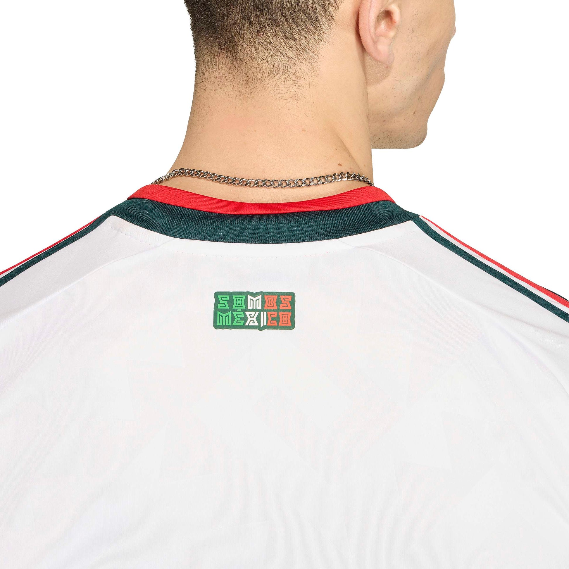 Adidas Mens Mexico 26 Away Jersey - White Denim Exchange