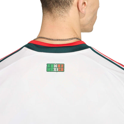 Adidas Mens Mexico 26 Away Jersey - White Denim Exchange