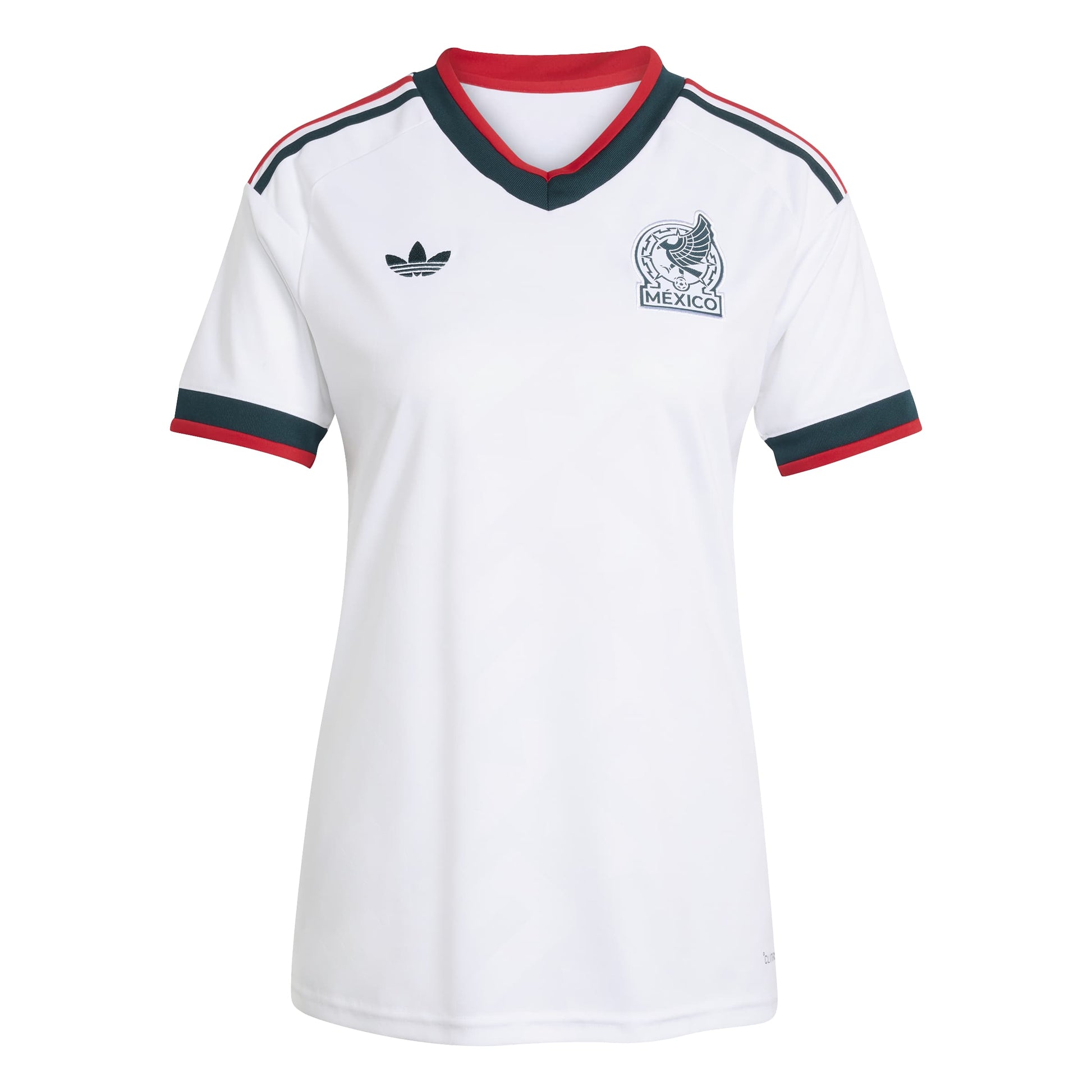 Adidas Womens Mexico 26 Away Jersey - White Denim Exchange