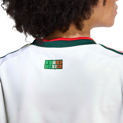 Adidas Womens Mexico 26 Away Jersey - White Denim Exchange