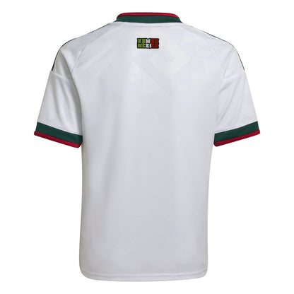 Adidas Kids Mexico 26 Away Jersey - White Denim Exchange