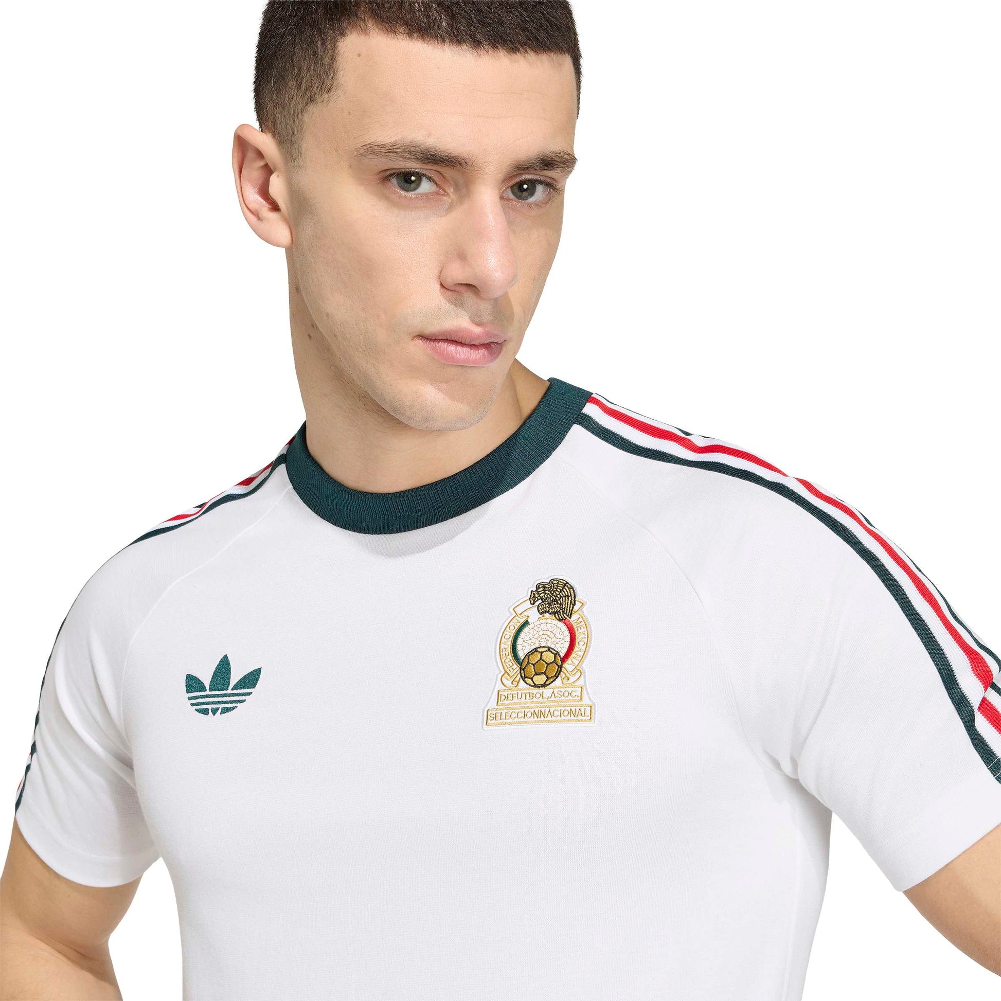 Adidas Mens Mexico Originals Tee - White Denim Exchange