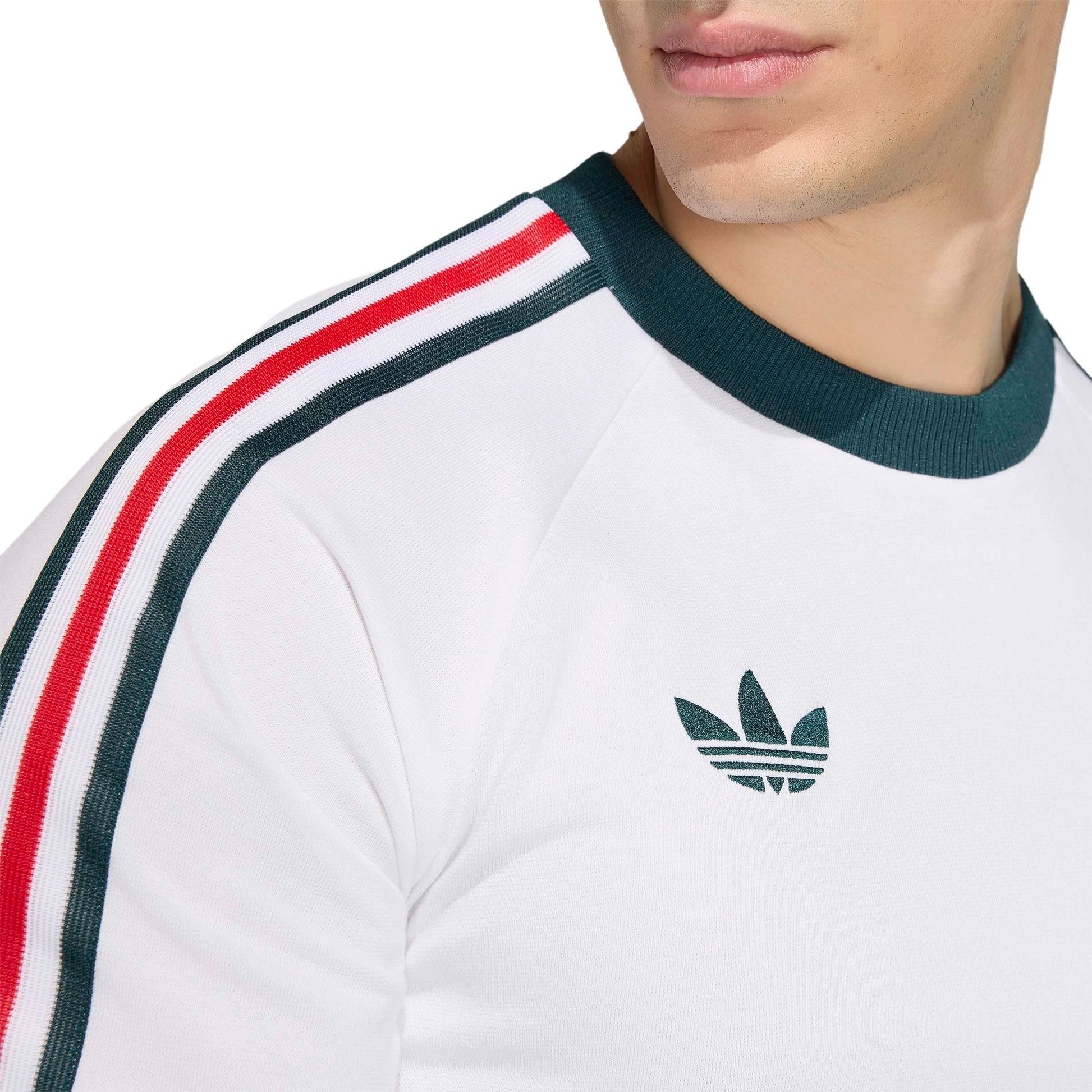 Adidas Mens Mexico Originals Tee - White Denim Exchange