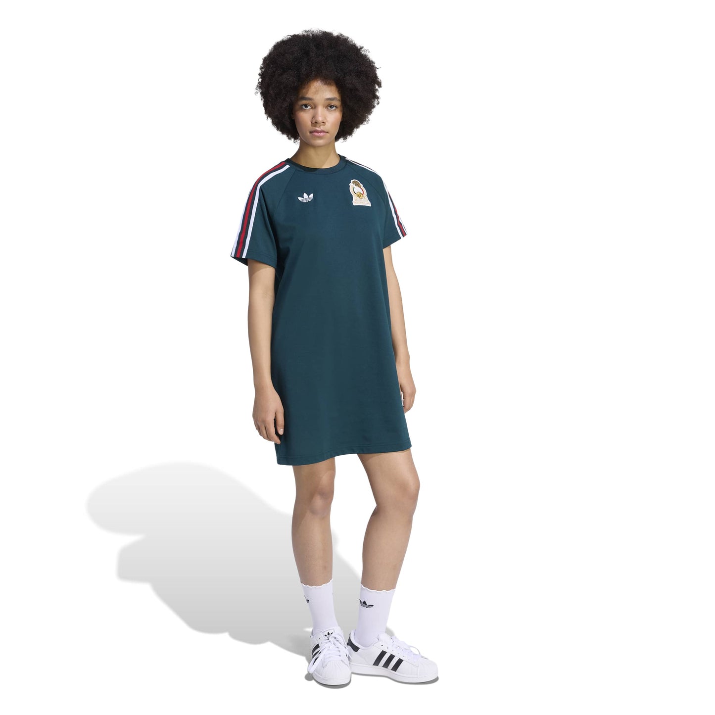 Adidas Womens Mexico Originals Dress - Aurora Ivt Denim Exchange