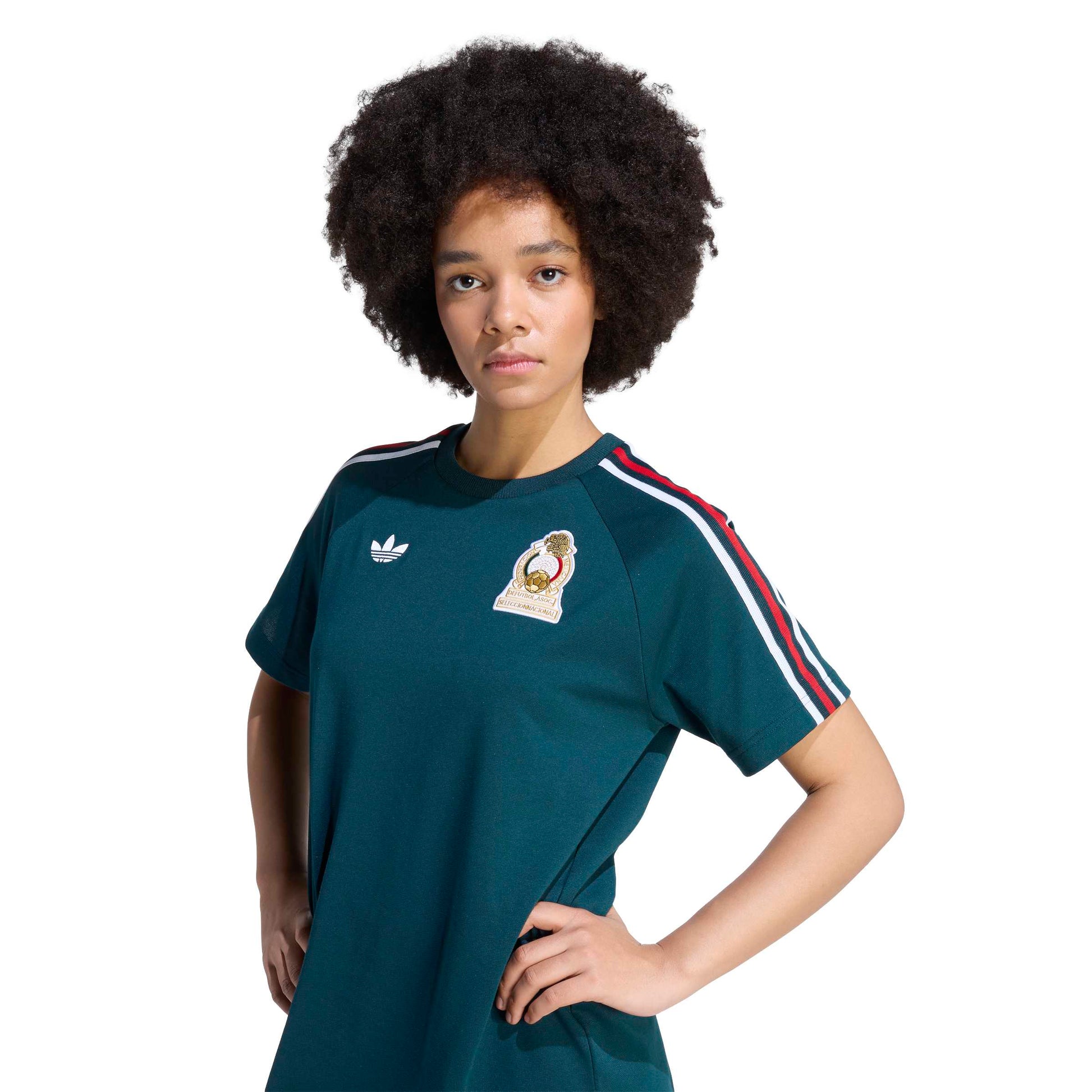 Adidas Womens Mexico Originals Dress - Aurora Ivt Denim Exchange