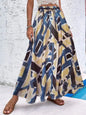 Bohemian Print A-Line Beach Dress for Women