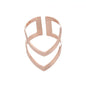 Adjustable Double V-Shape Women's Ring
