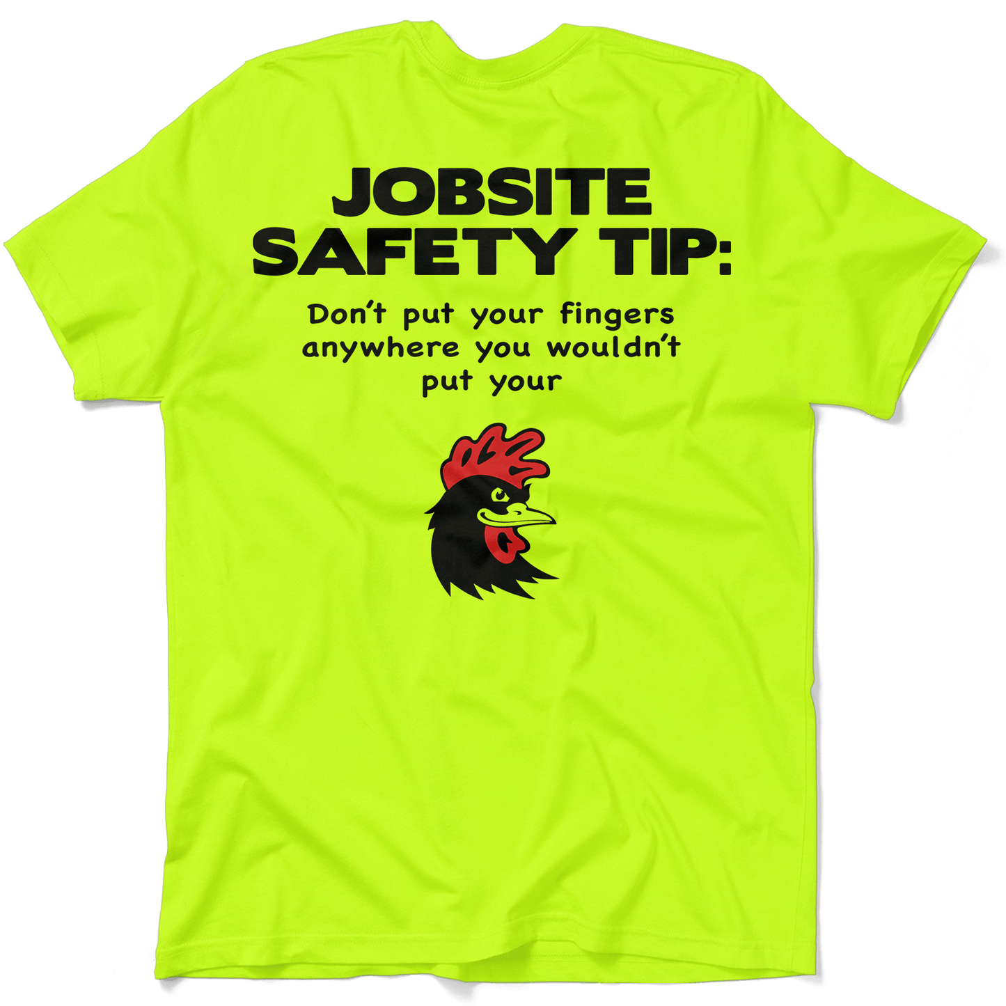 Jobsite - Safety Yellow T-Shirt Armed American Supply