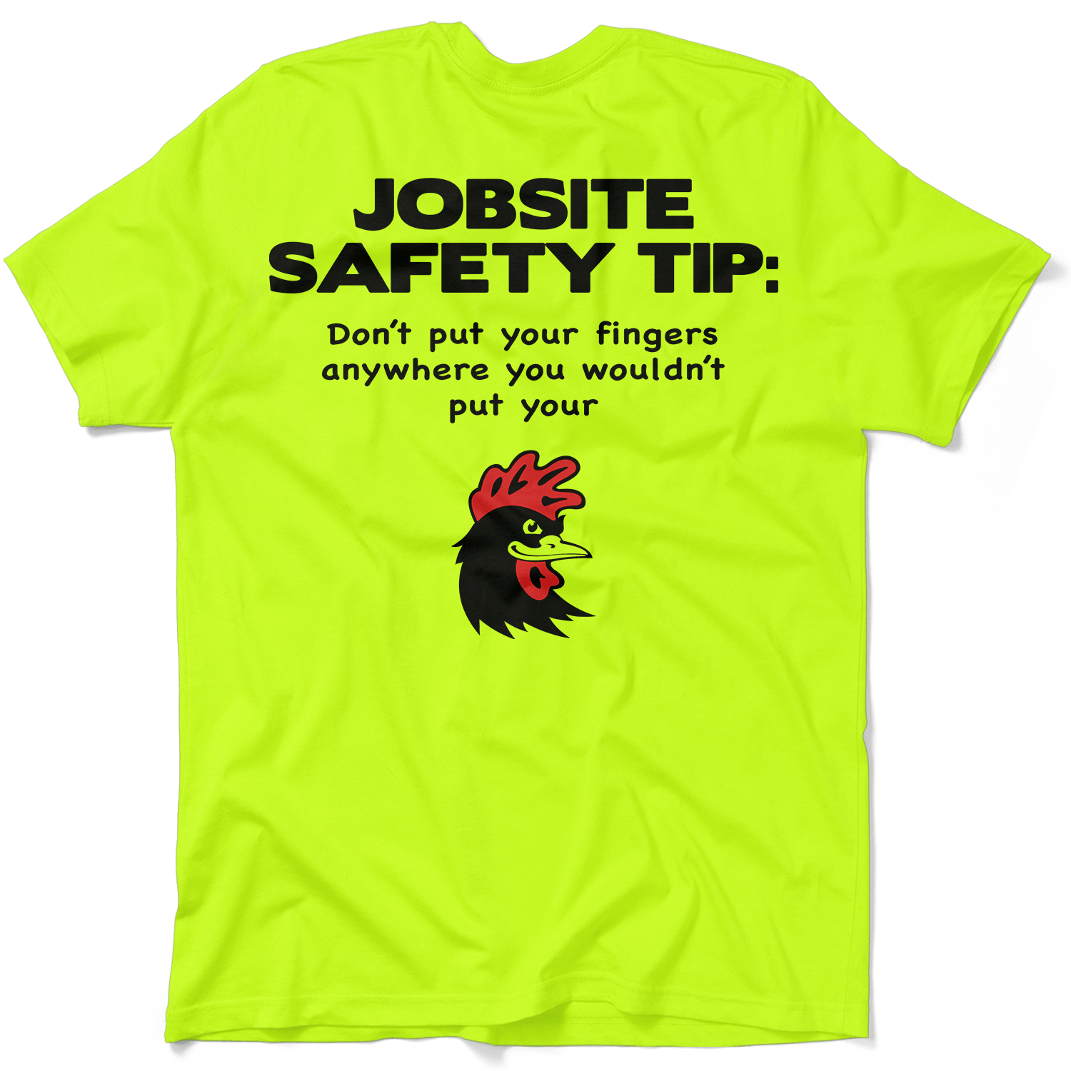Jobsite - Safety Yellow T-Shirt Armed American Supply