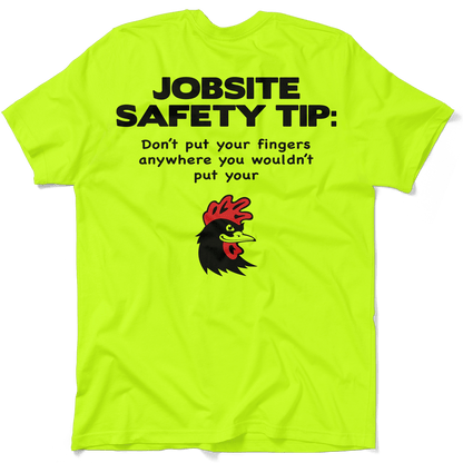 Jobsite - Safety Yellow T-Shirt Armed American Supply