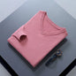 Men's V-Neck Cashmere Sweater - Soft Warm Pullover