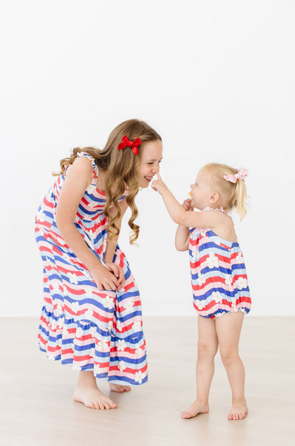 July Vibes Ruffle Maxi Dress Mila & Rose ®