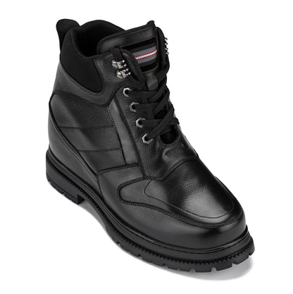 CALDEN Black 5.2" Taller Men's Elevator Boots K881805 Tallmenshoes.com