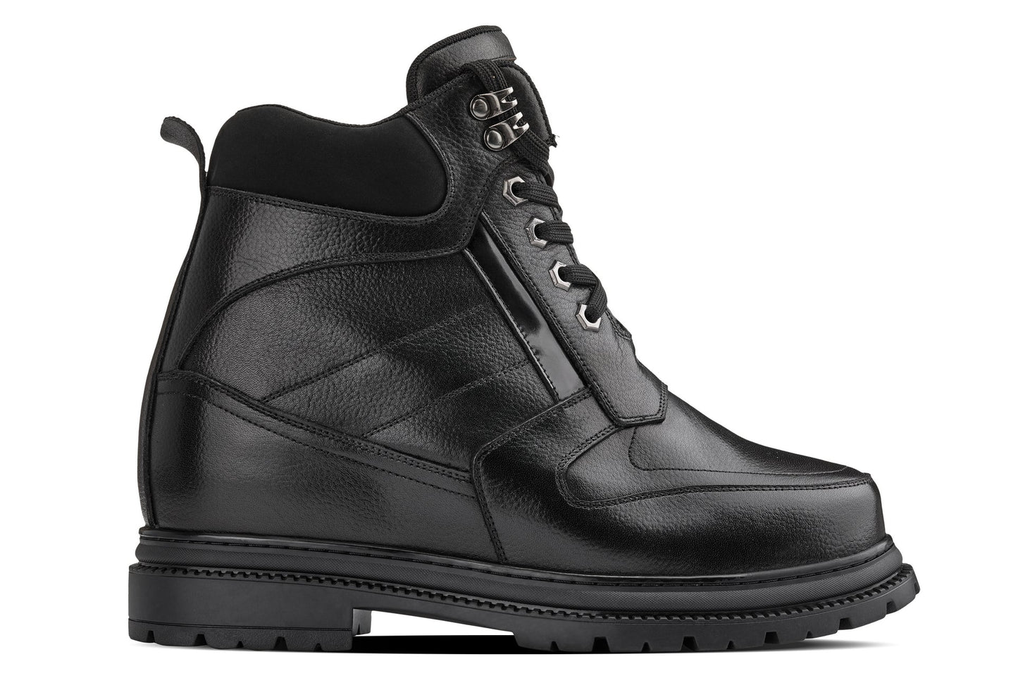 CALDEN Black 5.2" Taller Men's Elevator Boots K881805 Tallmenshoes.com