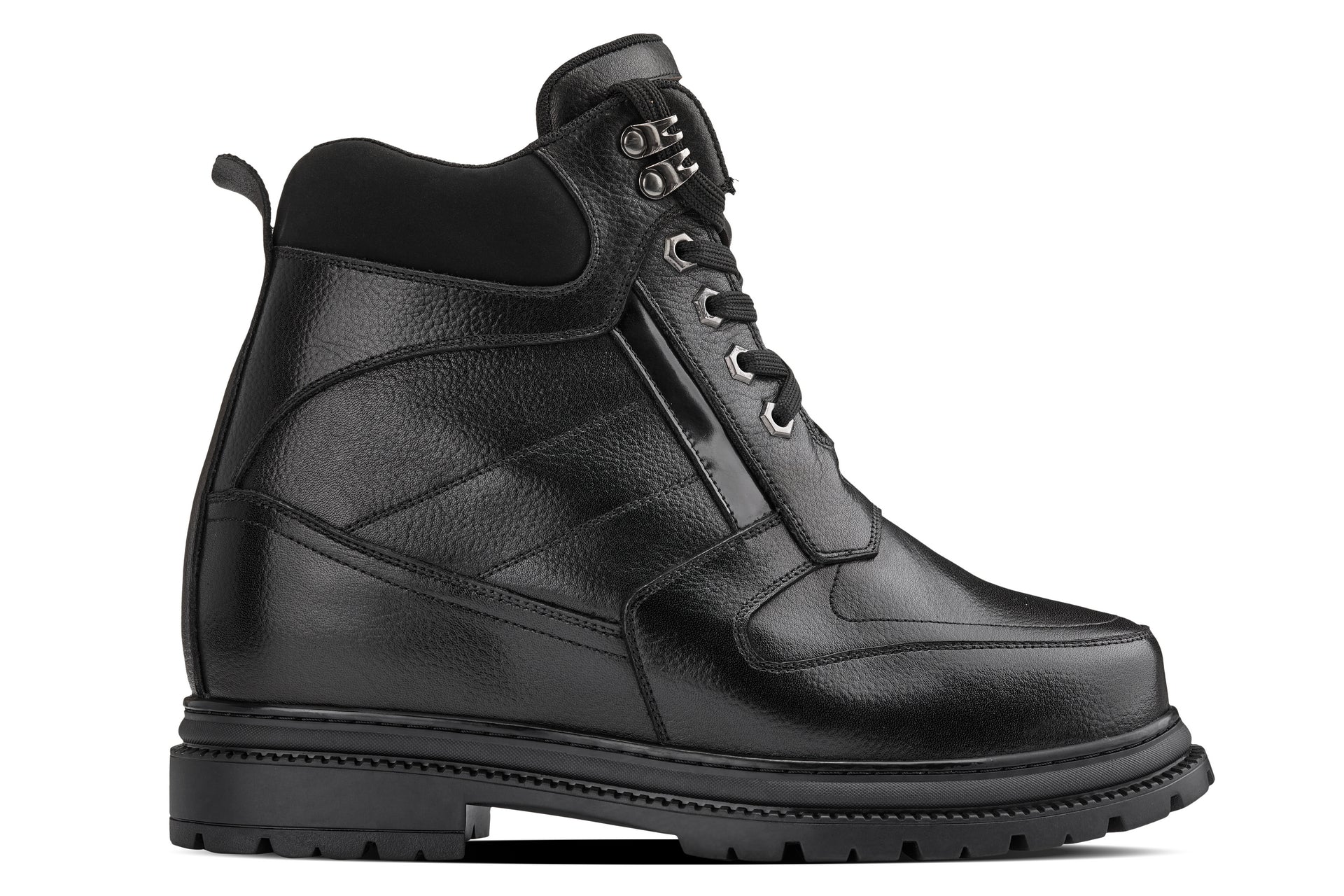 CALDEN Black 5.2" Taller Men's Elevator Boots K881805 Tallmenshoes.com