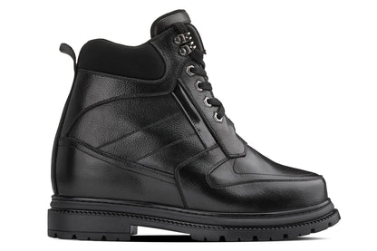 CALDEN Black 5.2" Taller Men's Elevator Boots K881805 Tallmenshoes.com