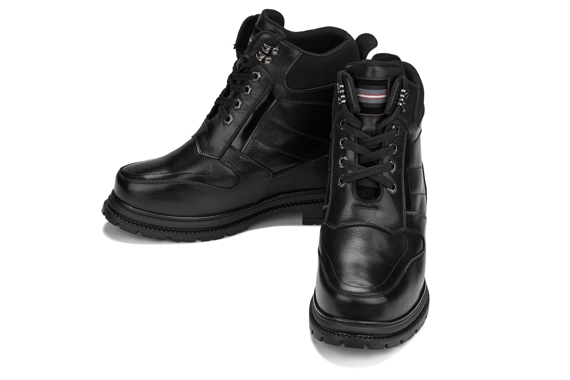 CALDEN Black 5.2" Taller Men's Elevator Boots K881805 Tallmenshoes.com