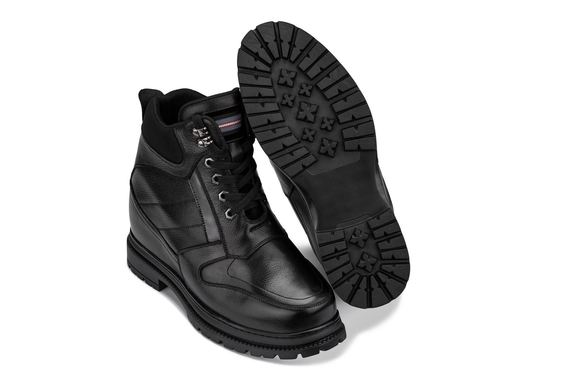 CALDEN Black 5.2" Taller Men's Elevator Boots K881805 Tallmenshoes.com