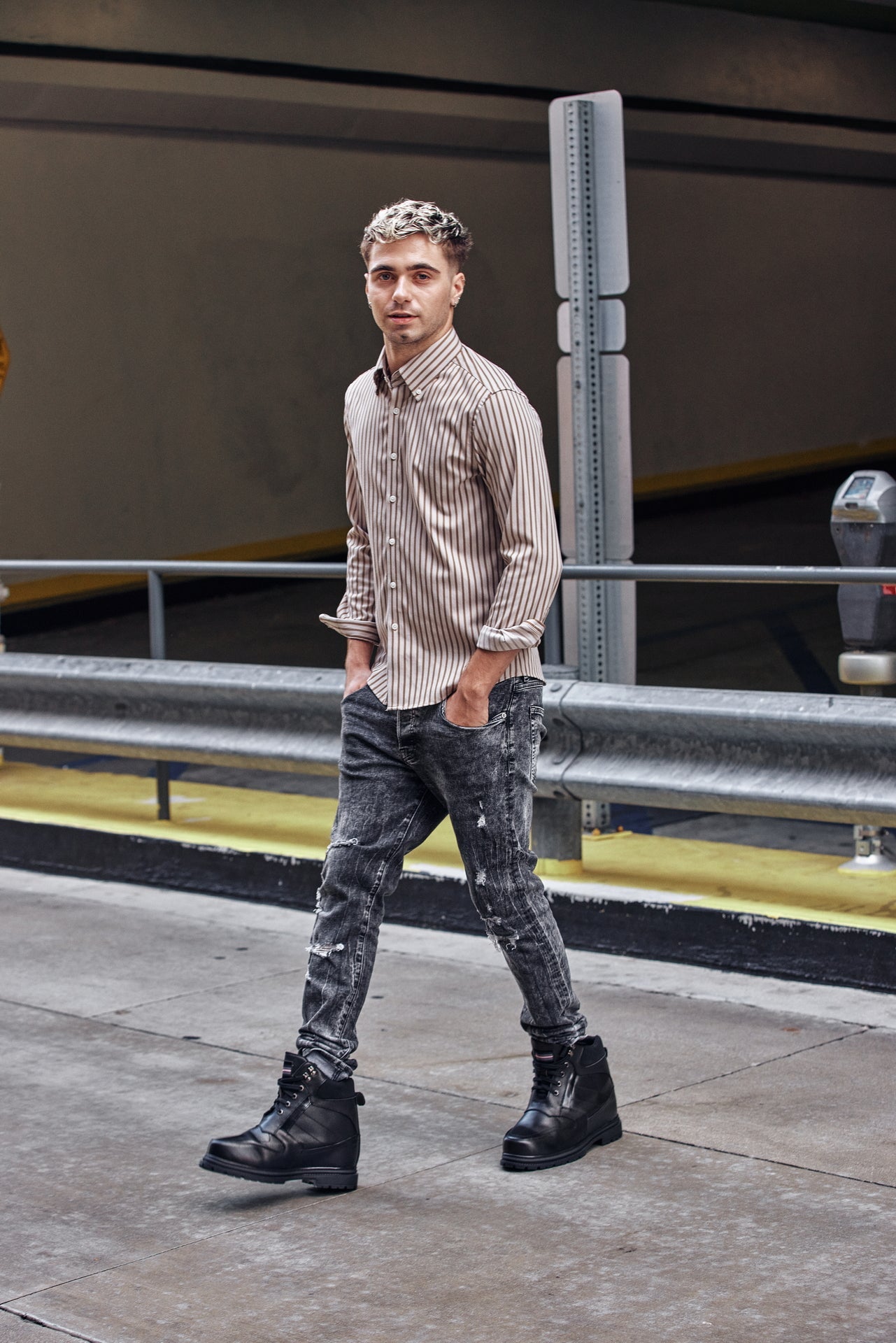 CALDEN Black 5.2" Taller Men's Elevator Boots K881805 Tallmenshoes.com