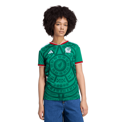 Adidas Womens Mexico 26 Jersey - Green Denim Exchange