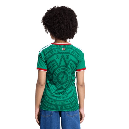 Adidas Womens Mexico 26 Jersey - Green Denim Exchange