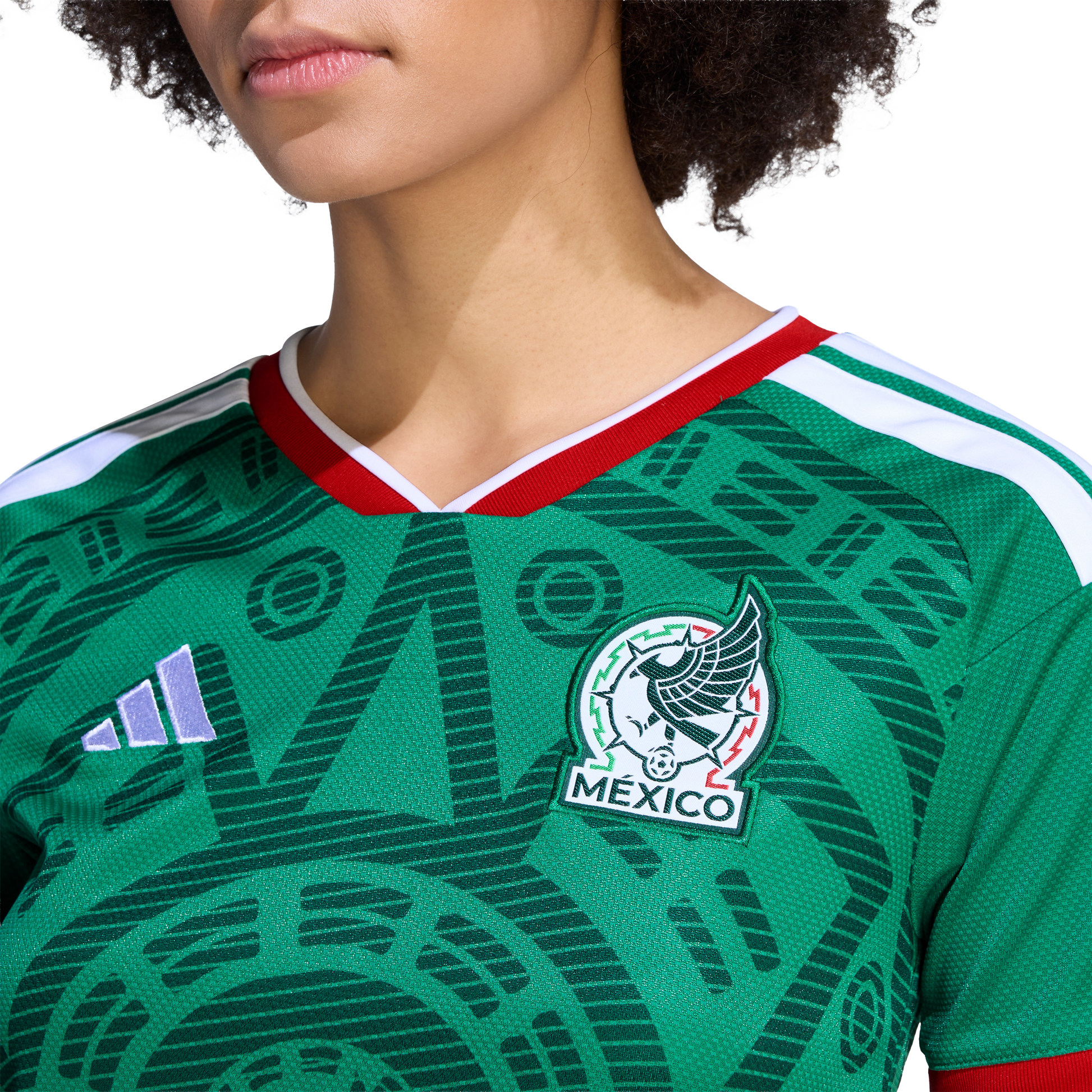 Adidas Womens Mexico 26 Jersey - Green Denim Exchange