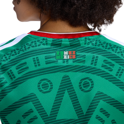 Adidas Womens Mexico 26 Jersey - Green Denim Exchange