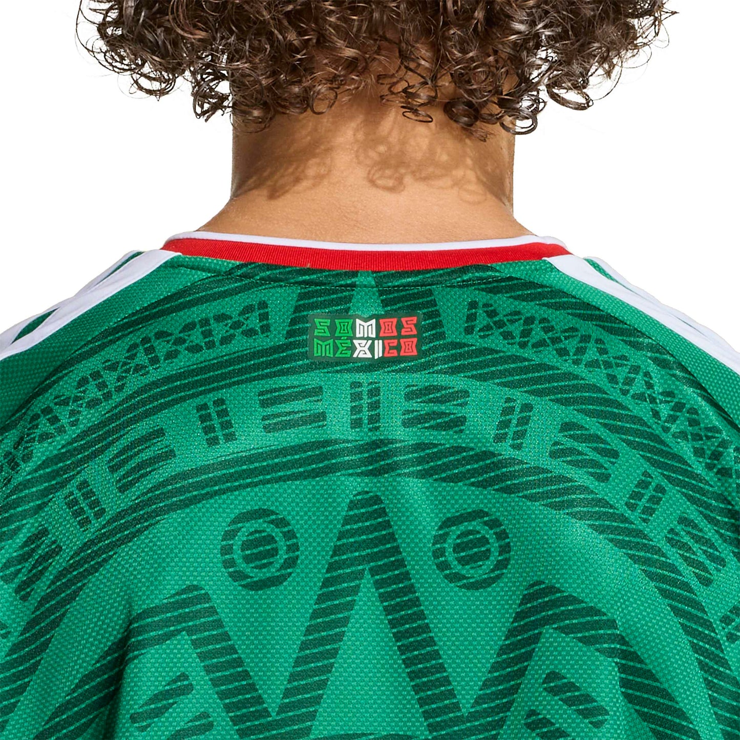 Adidas Kids Mexico 26 Home Kids Jersey - Green Denim Exchange