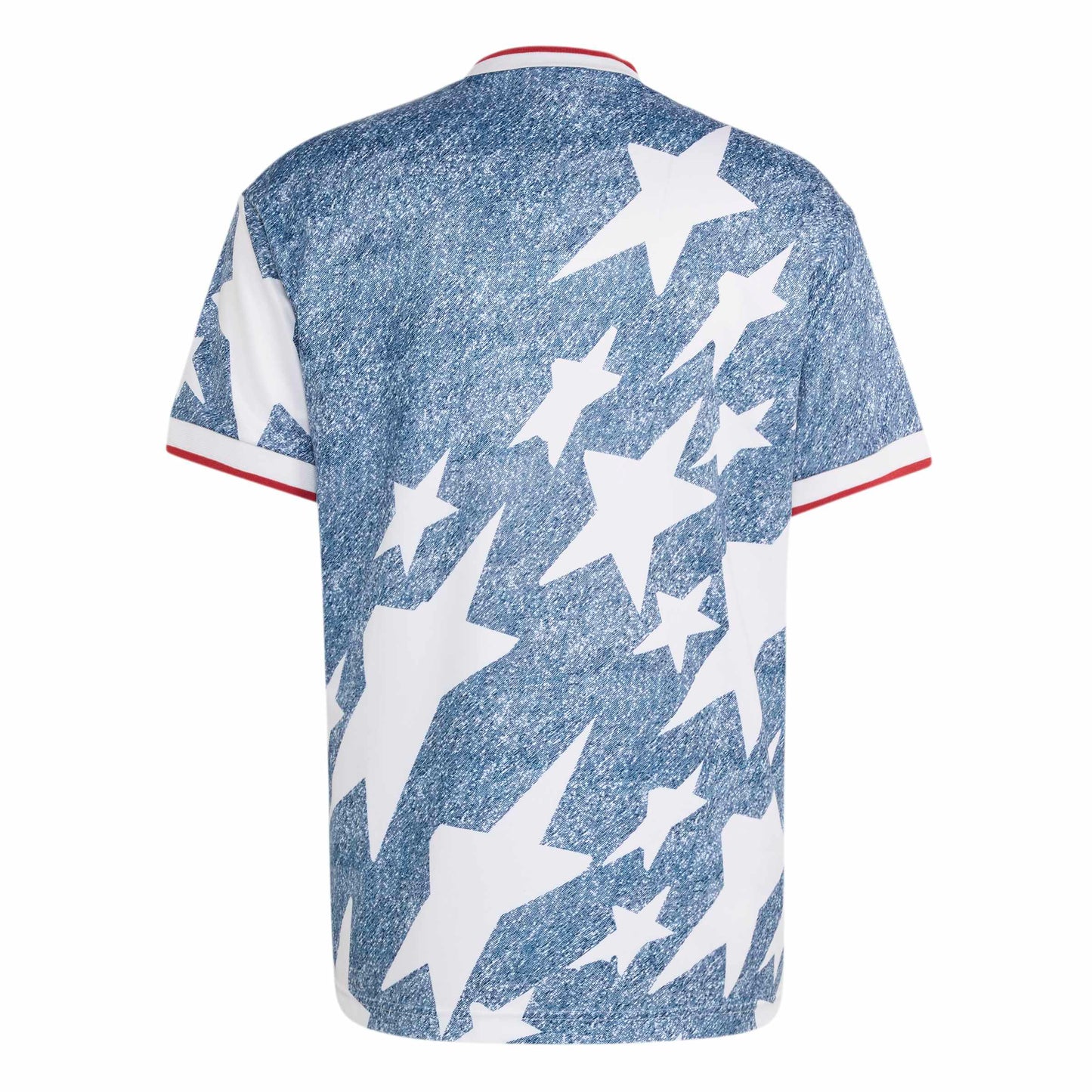 Adidas Mens Denim Graphic Jersey - Blue Denim Exchange