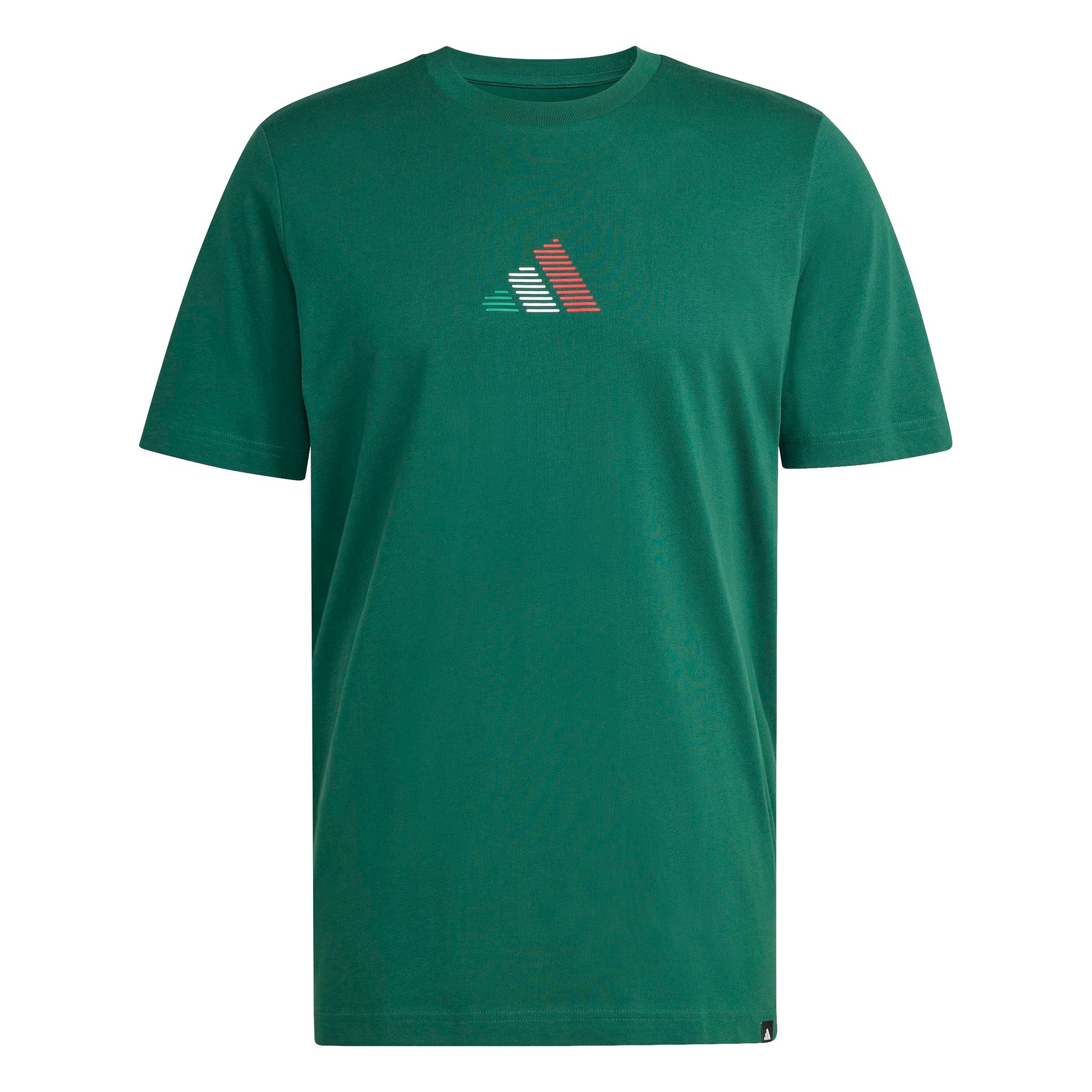 Adidas Mens Mexico Azteca Tee - Dark Green Denim Exchange