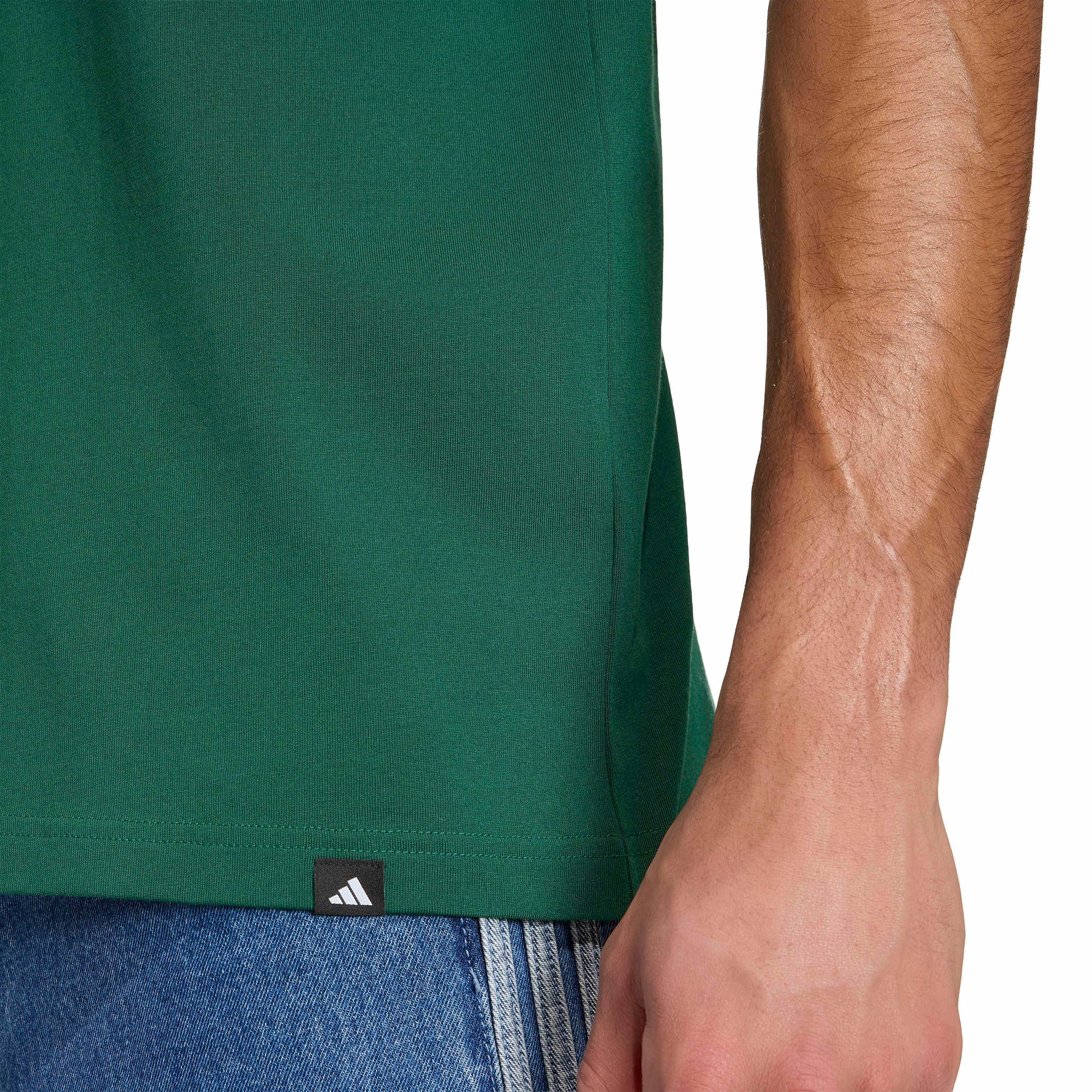 Adidas Mens Mexico Azteca Tee - Dark Green Denim Exchange