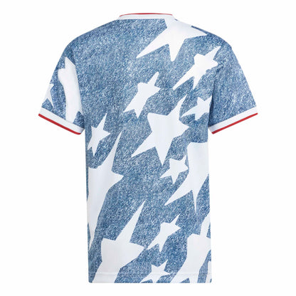 Adidas Kids Denim Graphic Jersey - Blue Denim Exchange