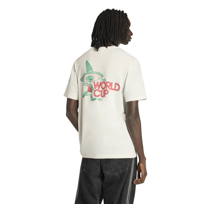 Adidas Mens Mascot Tee - Cloud White Denim Exchange