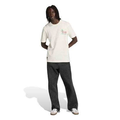 Adidas Mens Mascot Tee - Cloud White Denim Exchange