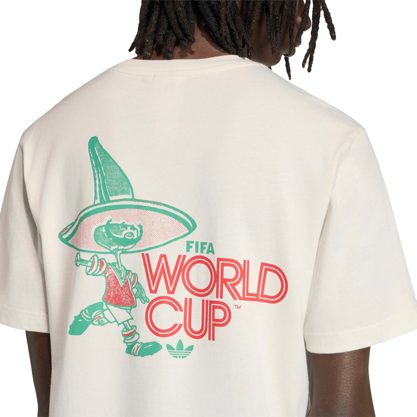 Adidas Mens Mascot Tee - Cloud White Denim Exchange