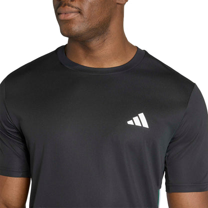 Adidas Workout Essentials Base 3-Stripes T-Shirt Denim Exchange