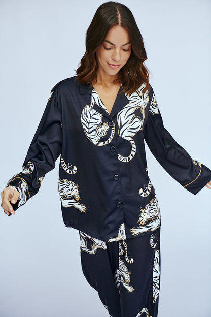 Washable Silk Pajama Set - Kenya Simoné Sleepwear USA