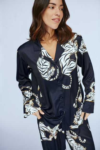 Washable Silk Pajama Set - Kenya Simoné Sleepwear USA
