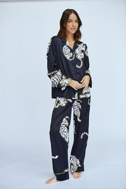 Washable Silk Pajama Set - Kenya Simoné Sleepwear USA