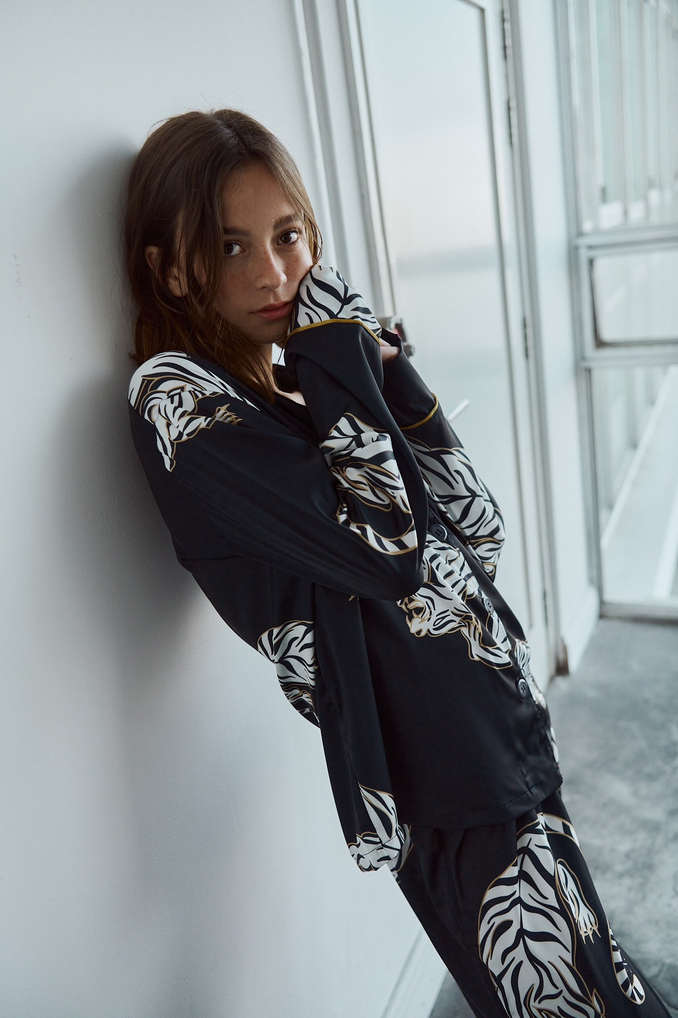Washable Silk Pajama Set - Kenya Simoné Sleepwear USA