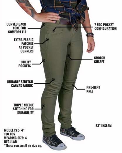 Kestral Women's Pant - Dark Olive