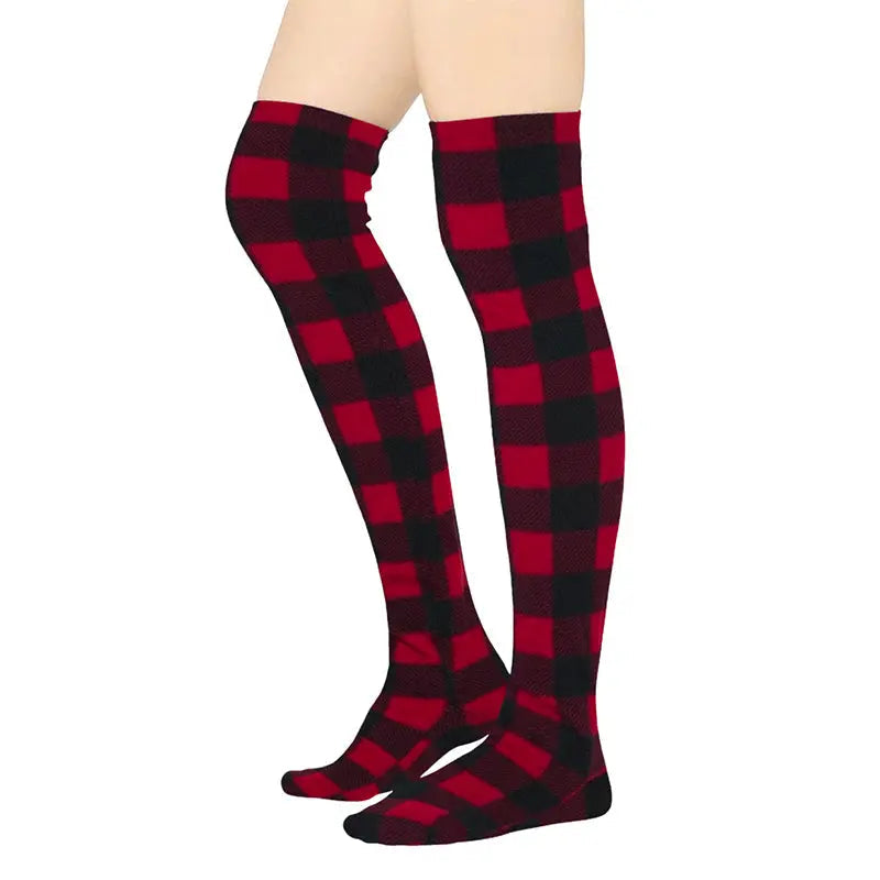 Over the Knee Fleece Socks - Lumberjack Polar Feet® LLC