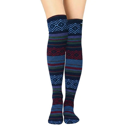 Over The Knee Fleece Socks - Nordic Polar Feet® LLC