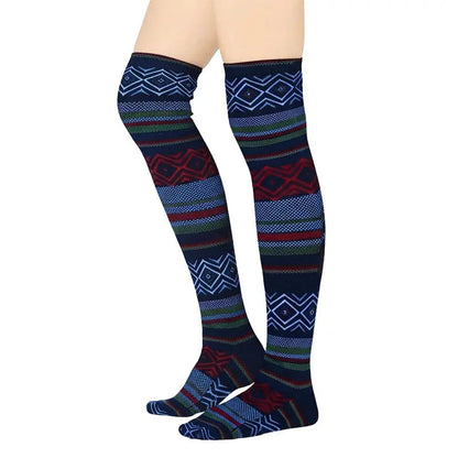 Over The Knee Fleece Socks - Nordic Polar Feet® LLC