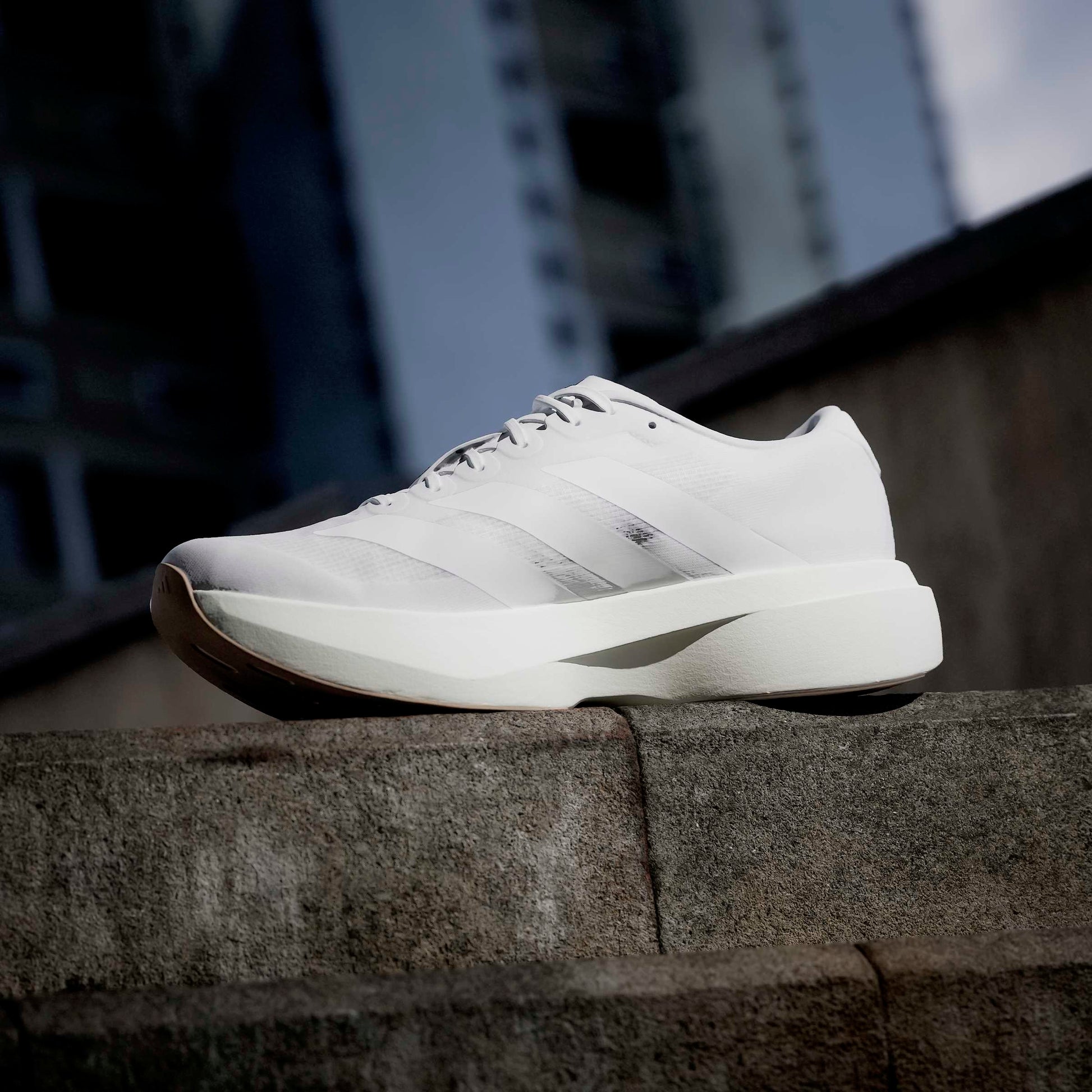 Adidas Mens adizero Evo SL - White Denim Exchange